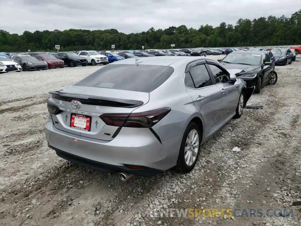 4 Photograph of a damaged car 4T1B11HK4KU201540 TOYOTA CAMRY 2019