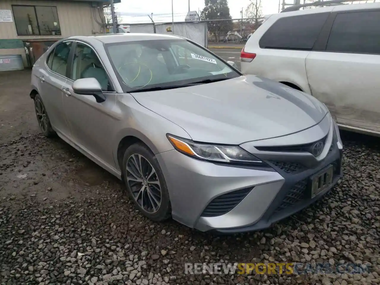 1 Photograph of a damaged car 4T1B11HK4KU201778 TOYOTA CAMRY 2019