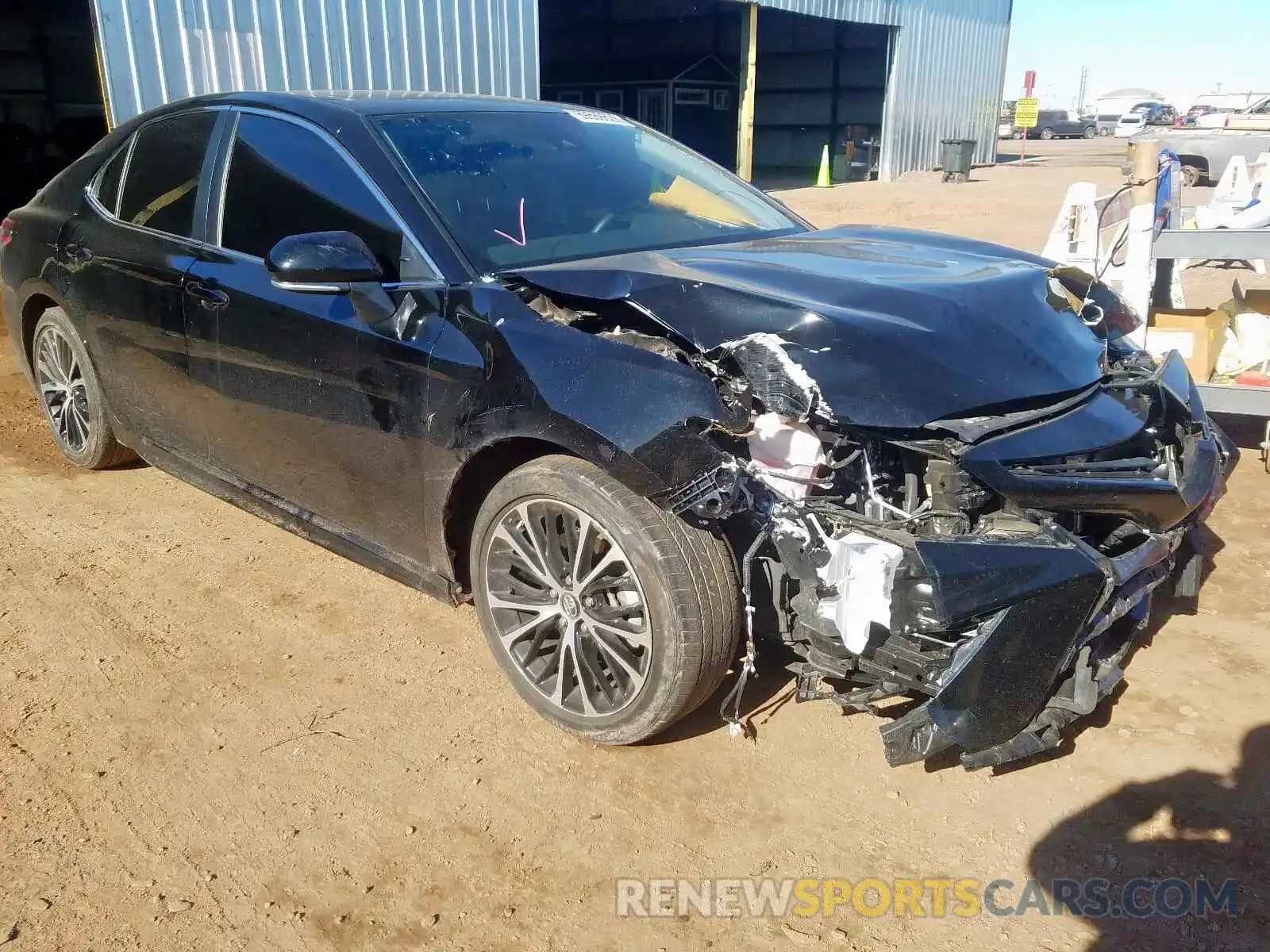 1 Photograph of a damaged car 4T1B11HK4KU202090 TOYOTA CAMRY 2019