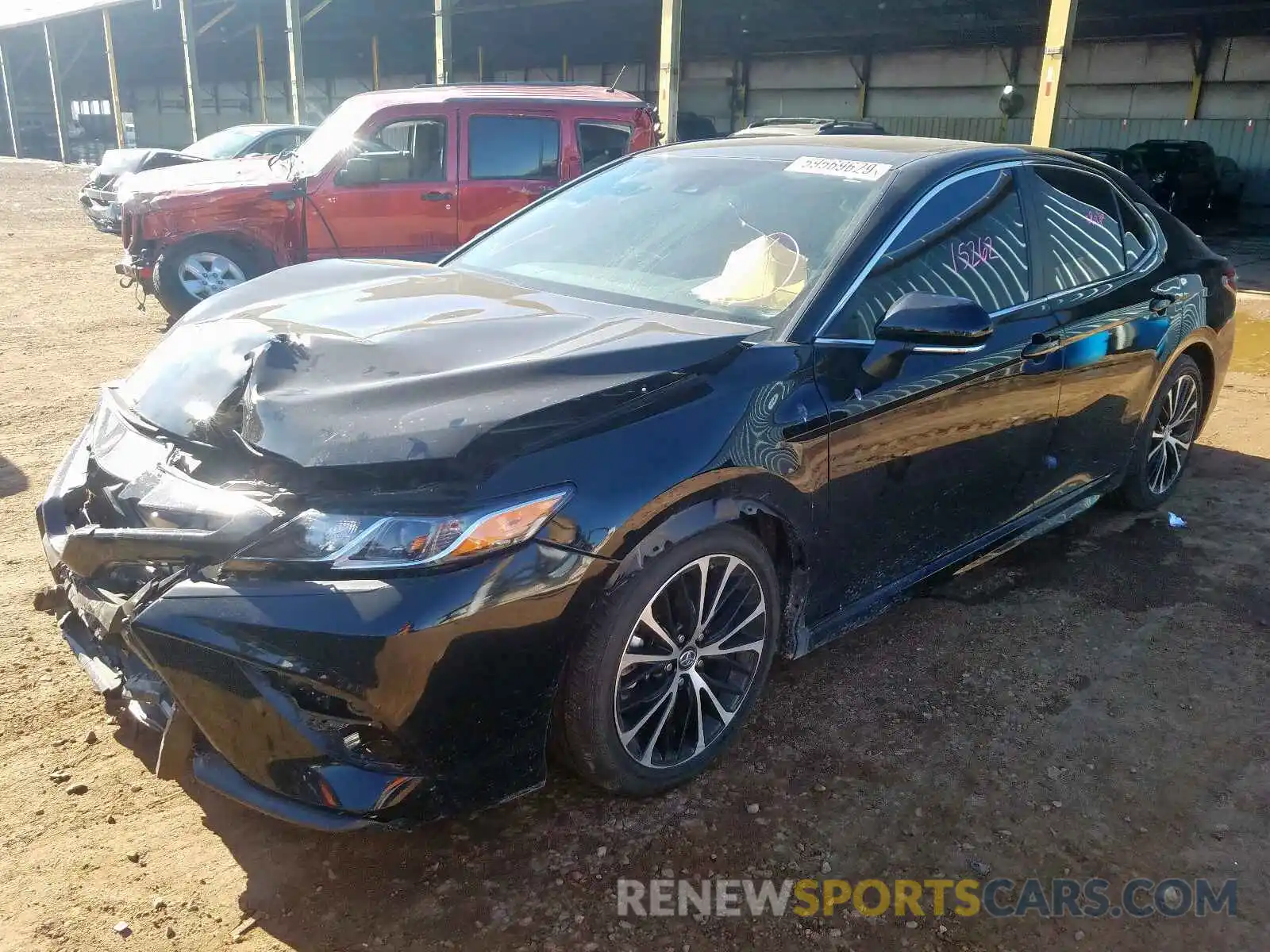 2 Photograph of a damaged car 4T1B11HK4KU202090 TOYOTA CAMRY 2019