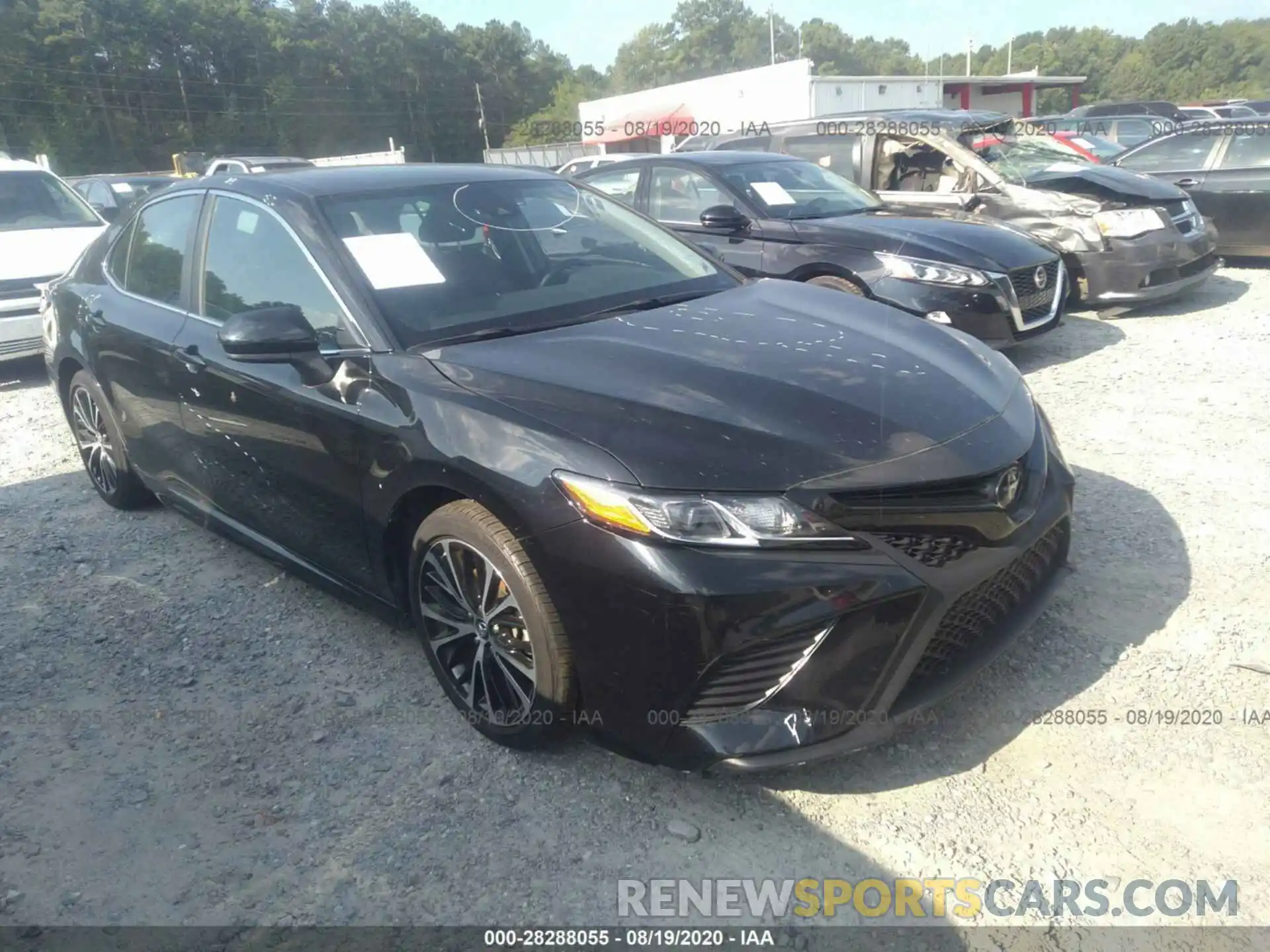 1 Photograph of a damaged car 4T1B11HK4KU202168 TOYOTA CAMRY 2019