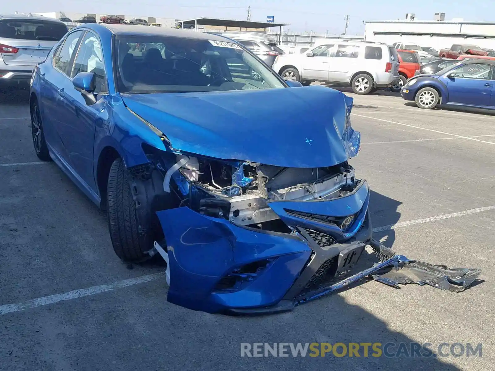 1 Photograph of a damaged car 4T1B11HK4KU202977 TOYOTA CAMRY 2019