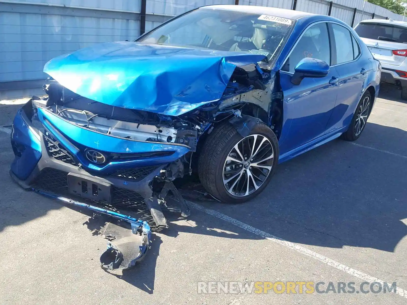 2 Photograph of a damaged car 4T1B11HK4KU202977 TOYOTA CAMRY 2019