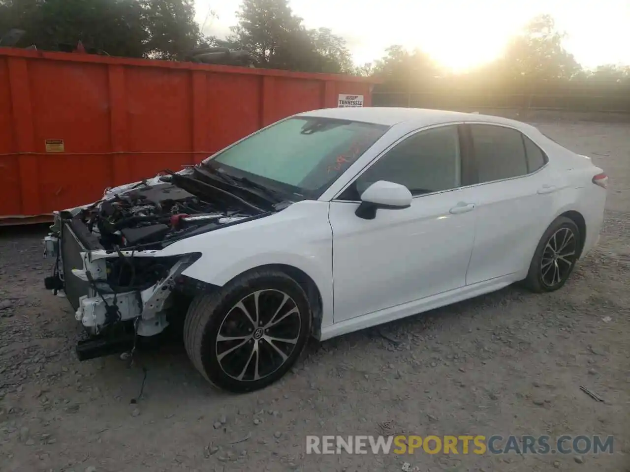 1 Photograph of a damaged car 4T1B11HK4KU203403 TOYOTA CAMRY 2019