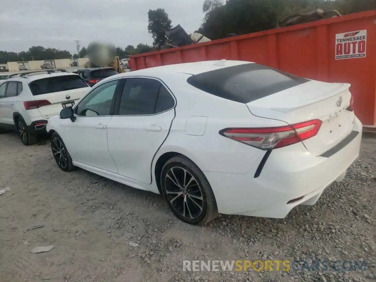 2 Photograph of a damaged car 4T1B11HK4KU203403 TOYOTA CAMRY 2019