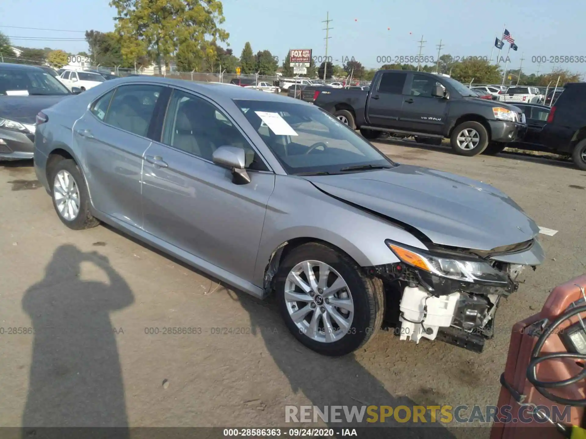 1 Photograph of a damaged car 4T1B11HK4KU205250 TOYOTA CAMRY 2019