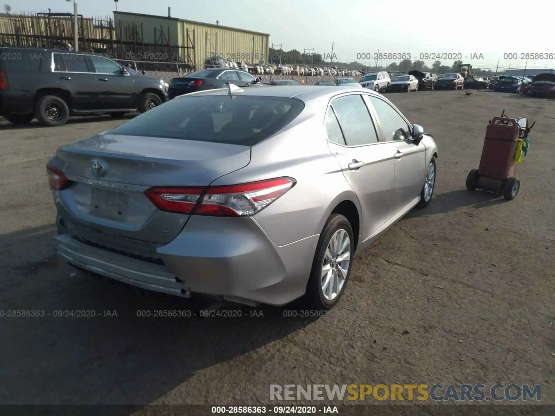 4 Photograph of a damaged car 4T1B11HK4KU205250 TOYOTA CAMRY 2019