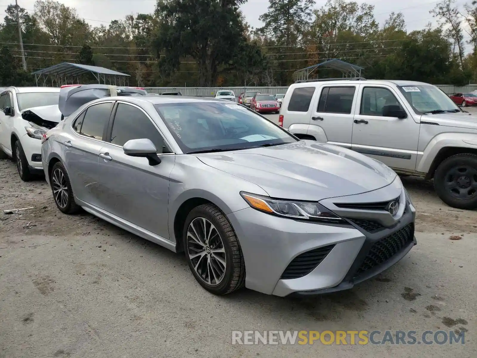 1 Photograph of a damaged car 4T1B11HK4KU205443 TOYOTA CAMRY 2019