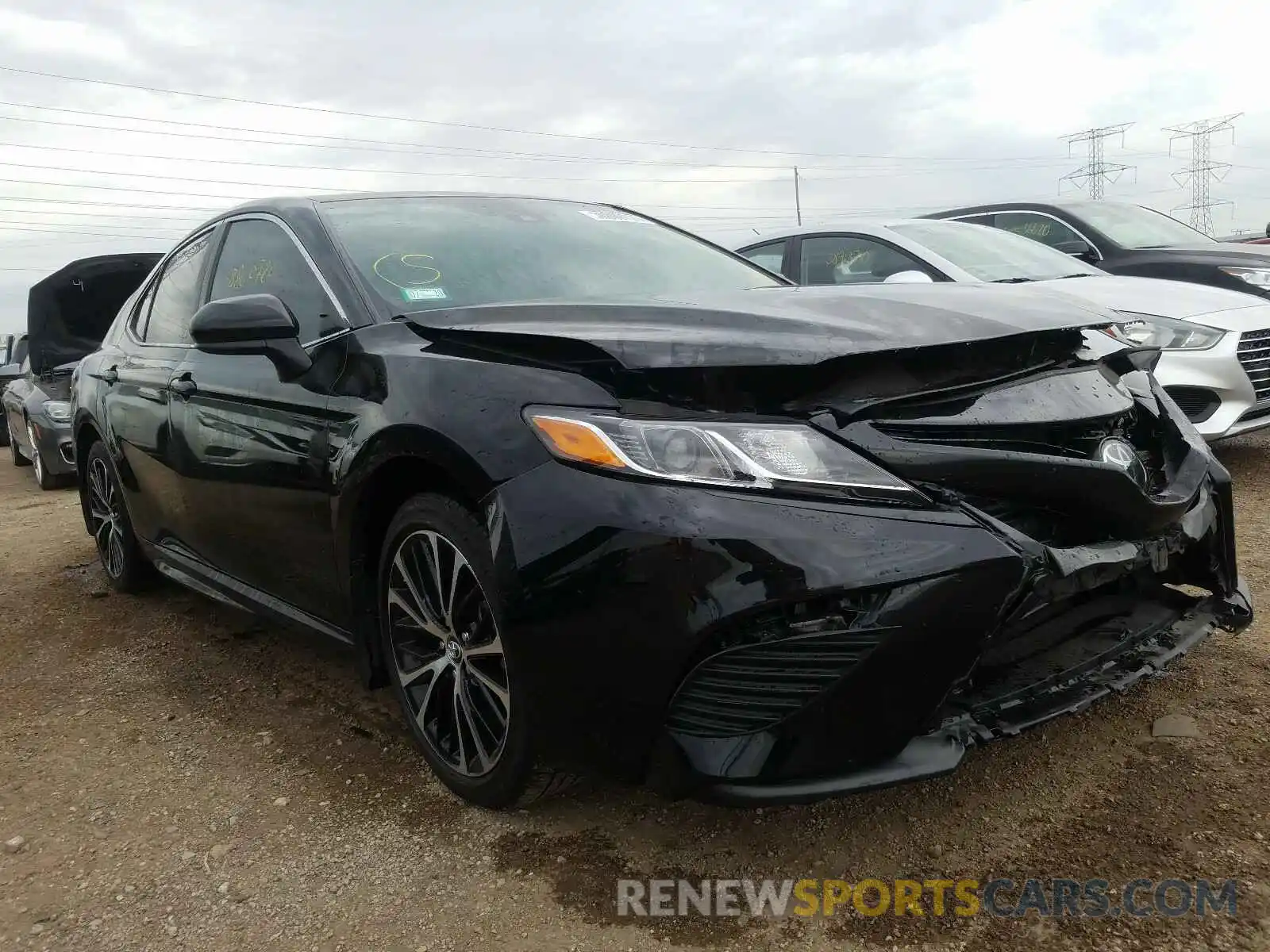 1 Photograph of a damaged car 4T1B11HK4KU209511 TOYOTA CAMRY 2019