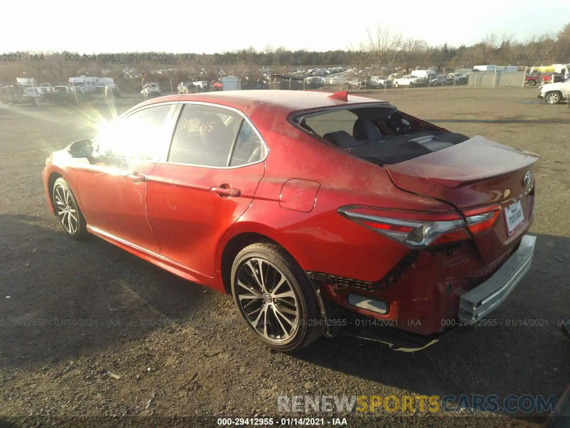 3 Photograph of a damaged car 4T1B11HK4KU211825 TOYOTA CAMRY 2019