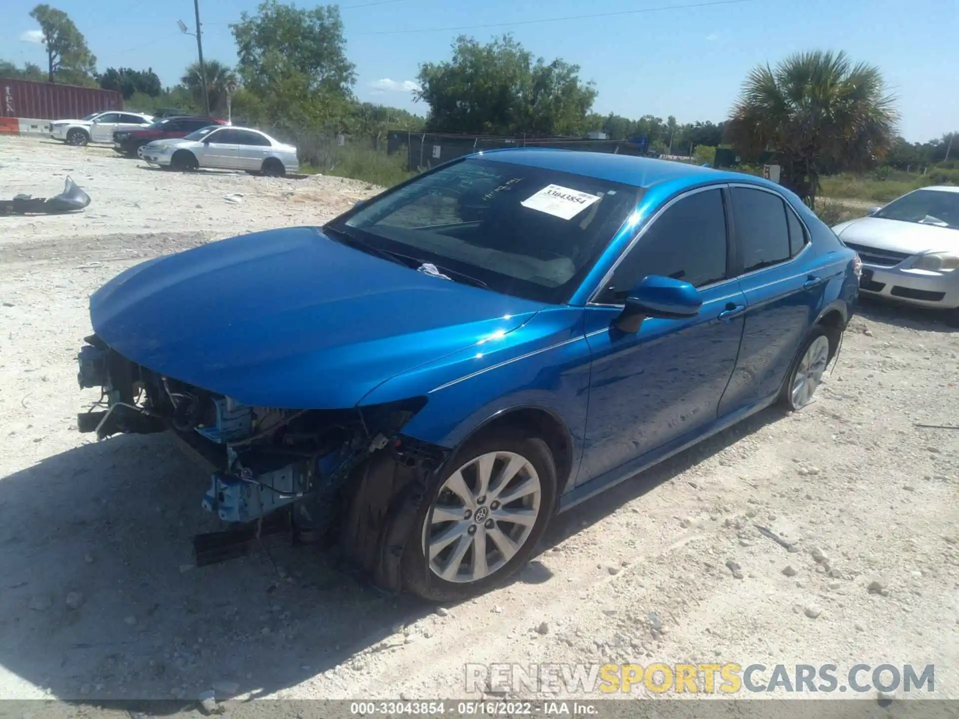 2 Photograph of a damaged car 4T1B11HK4KU212005 TOYOTA CAMRY 2019