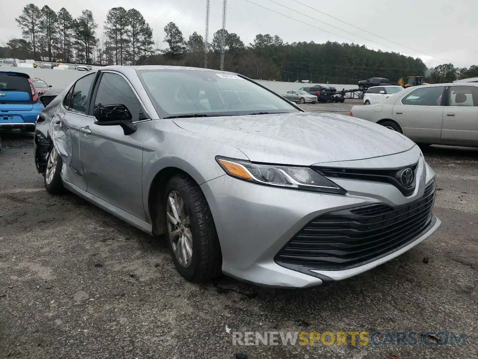 1 Photograph of a damaged car 4T1B11HK4KU213767 TOYOTA CAMRY 2019