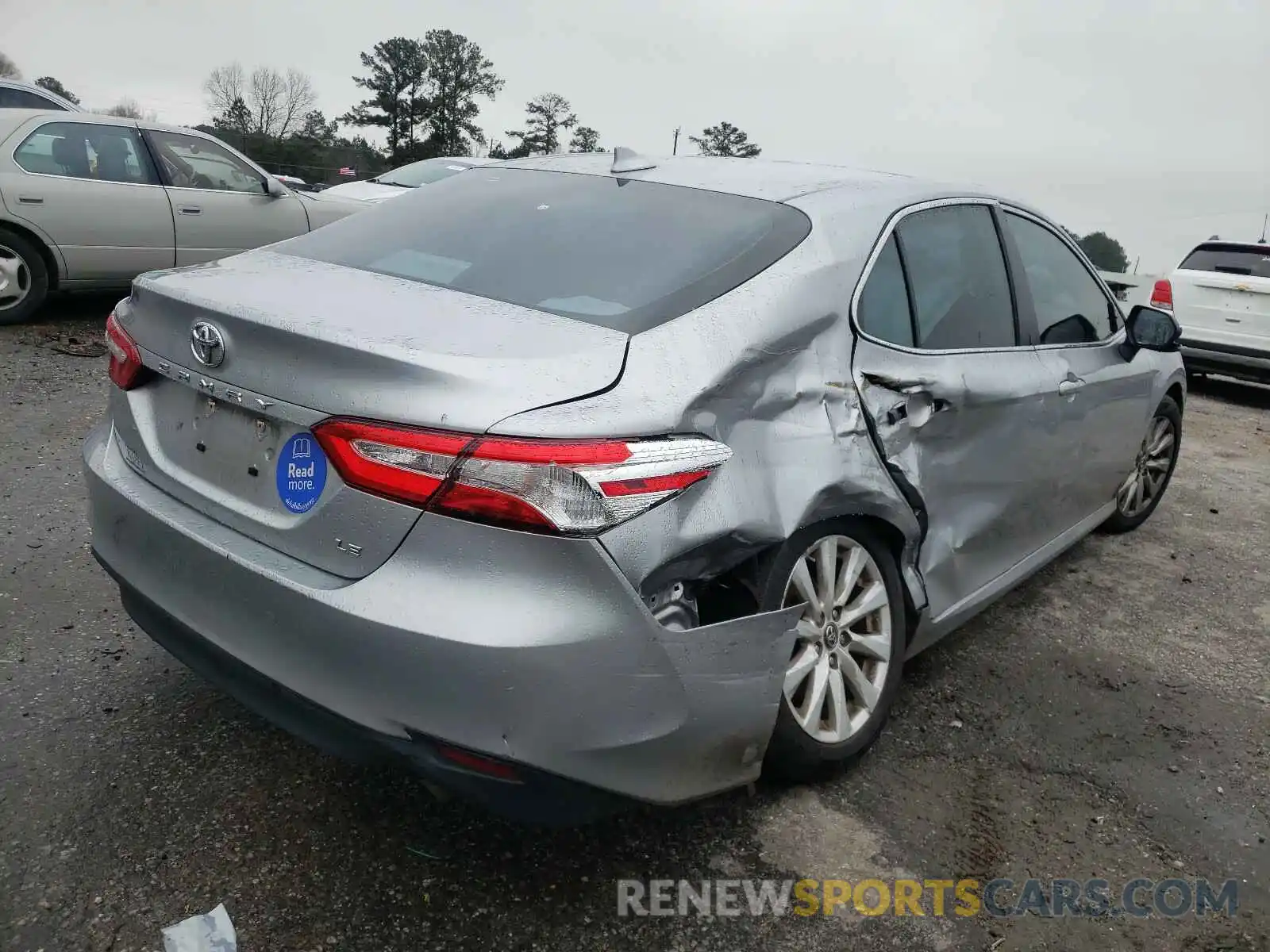 4 Photograph of a damaged car 4T1B11HK4KU213767 TOYOTA CAMRY 2019