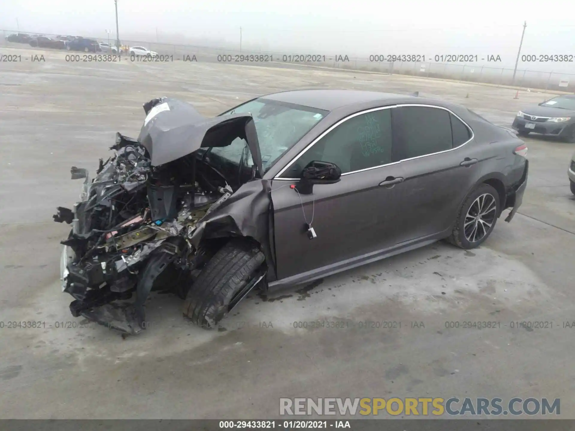 2 Photograph of a damaged car 4T1B11HK4KU214546 TOYOTA CAMRY 2019