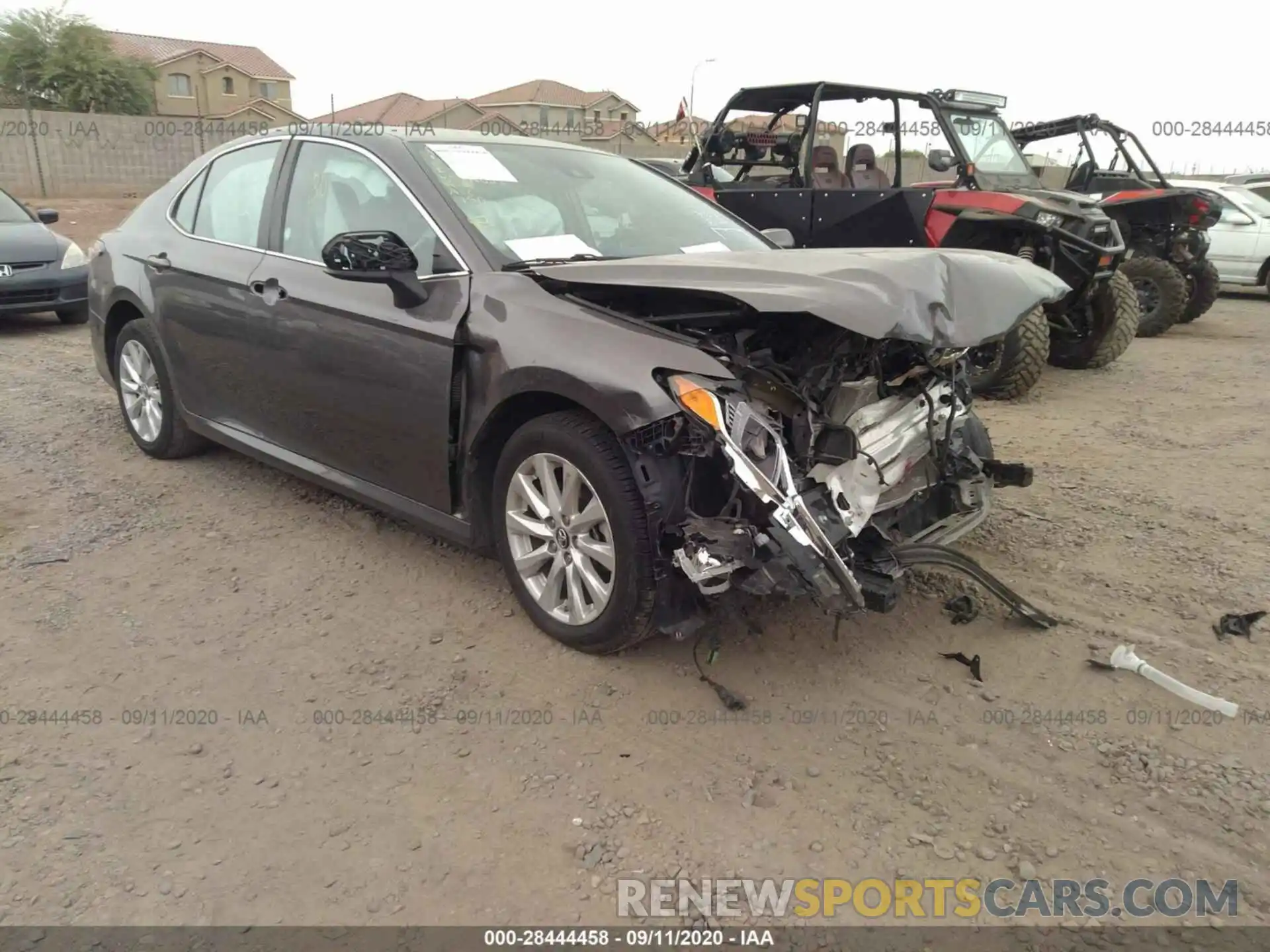 1 Photograph of a damaged car 4T1B11HK4KU216023 TOYOTA CAMRY 2019