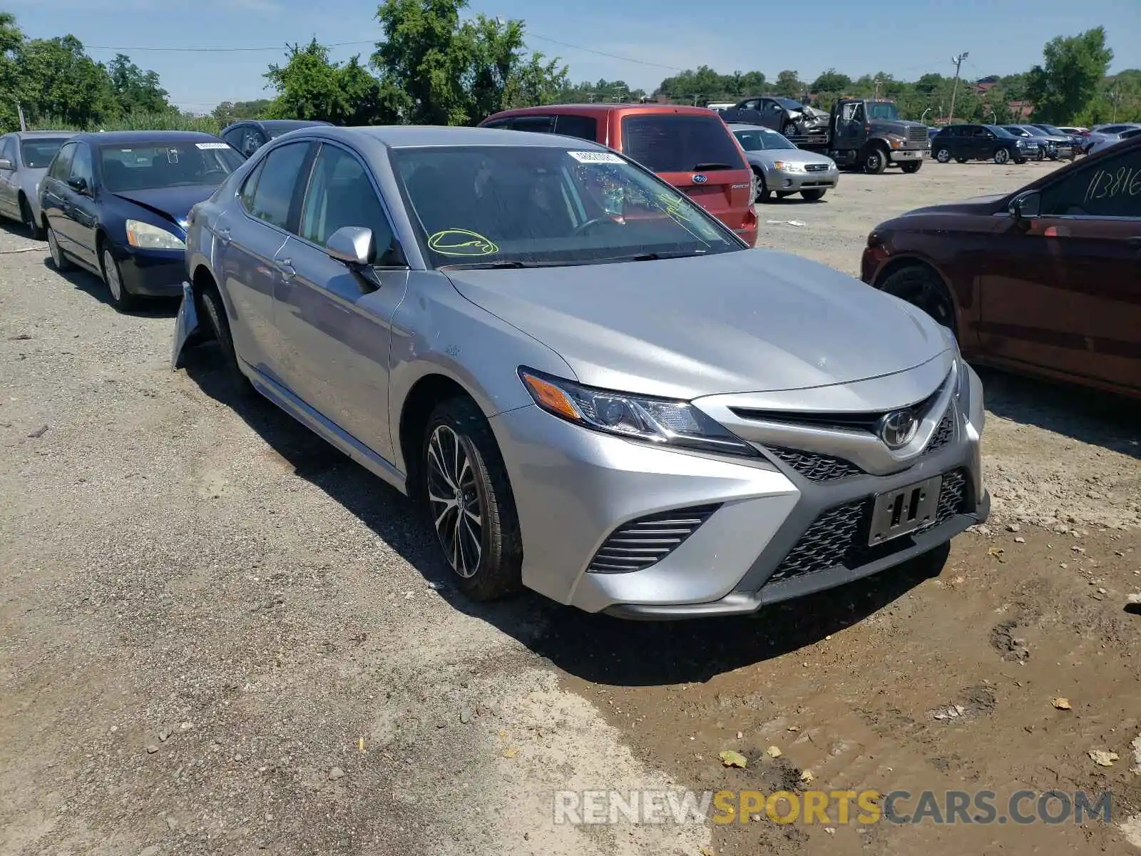 1 Photograph of a damaged car 4T1B11HK4KU216460 TOYOTA CAMRY 2019