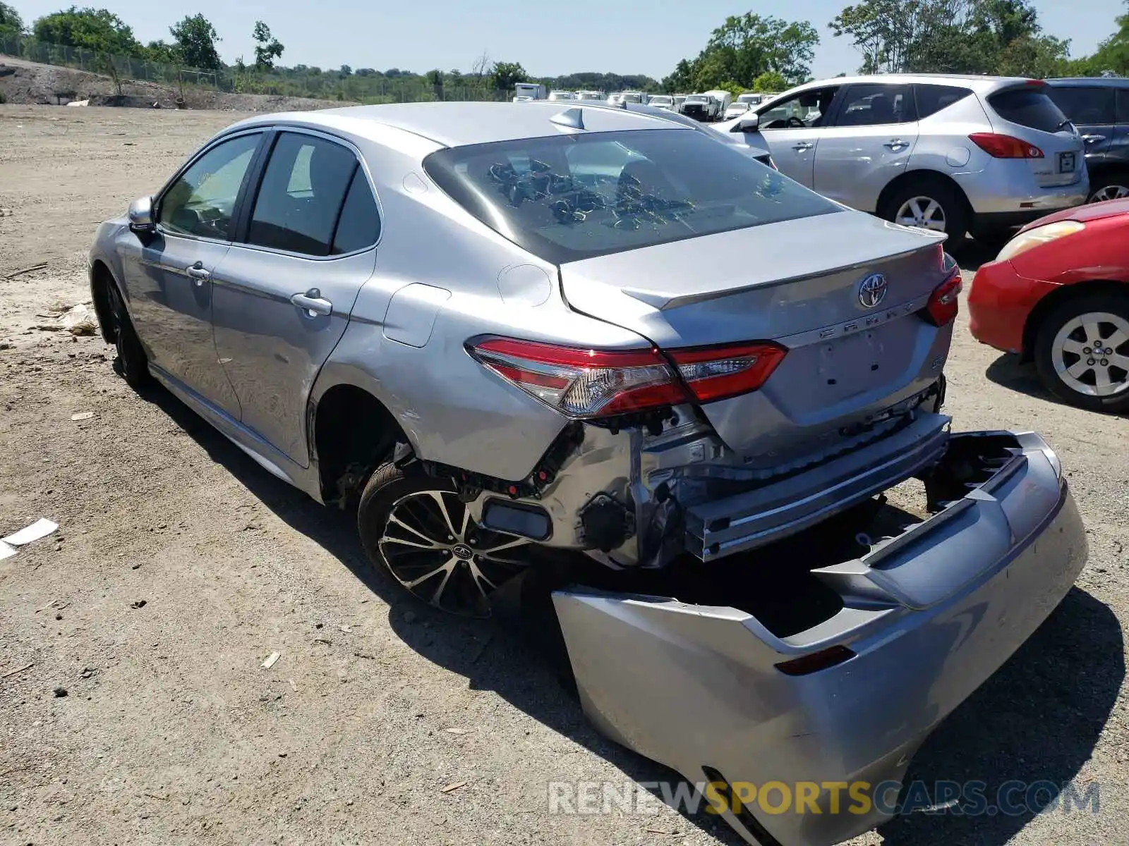 3 Photograph of a damaged car 4T1B11HK4KU216460 TOYOTA CAMRY 2019