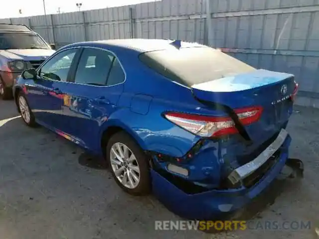 3 Photograph of a damaged car 4T1B11HK4KU217284 TOYOTA CAMRY 2019