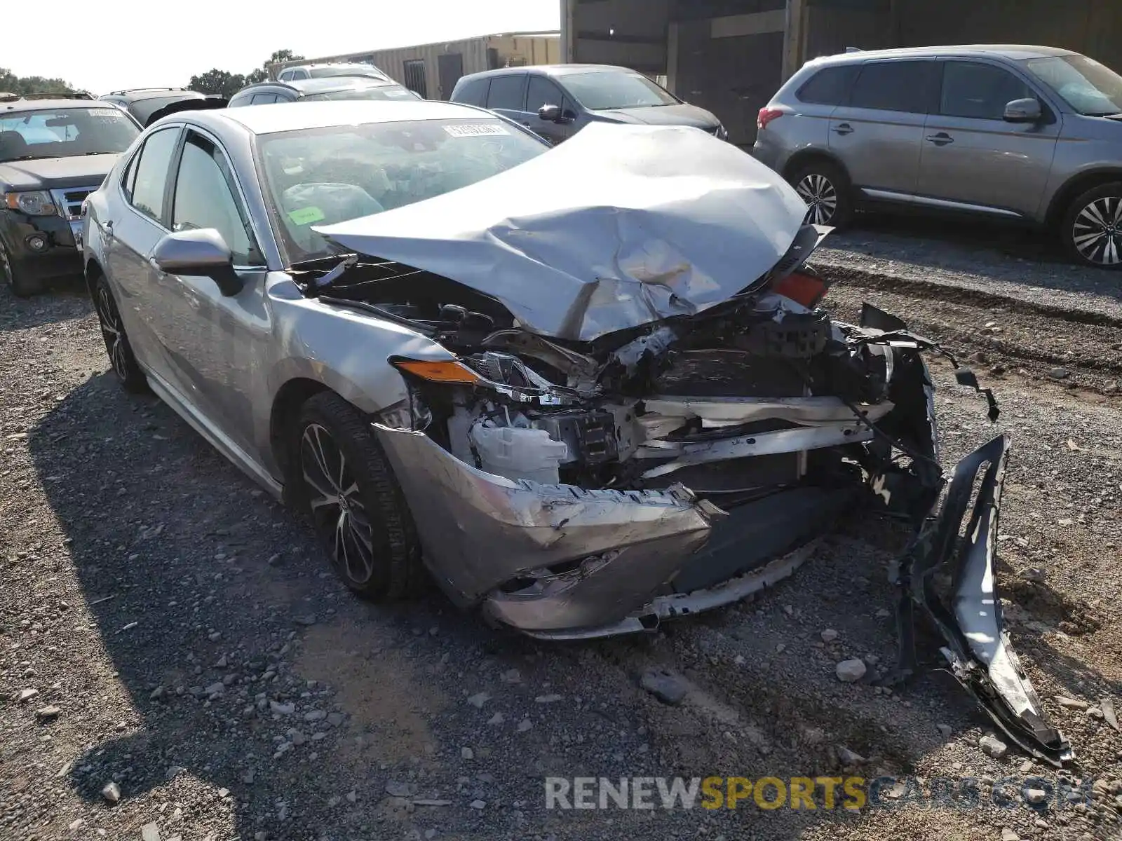 1 Photograph of a damaged car 4T1B11HK4KU217463 TOYOTA CAMRY 2019