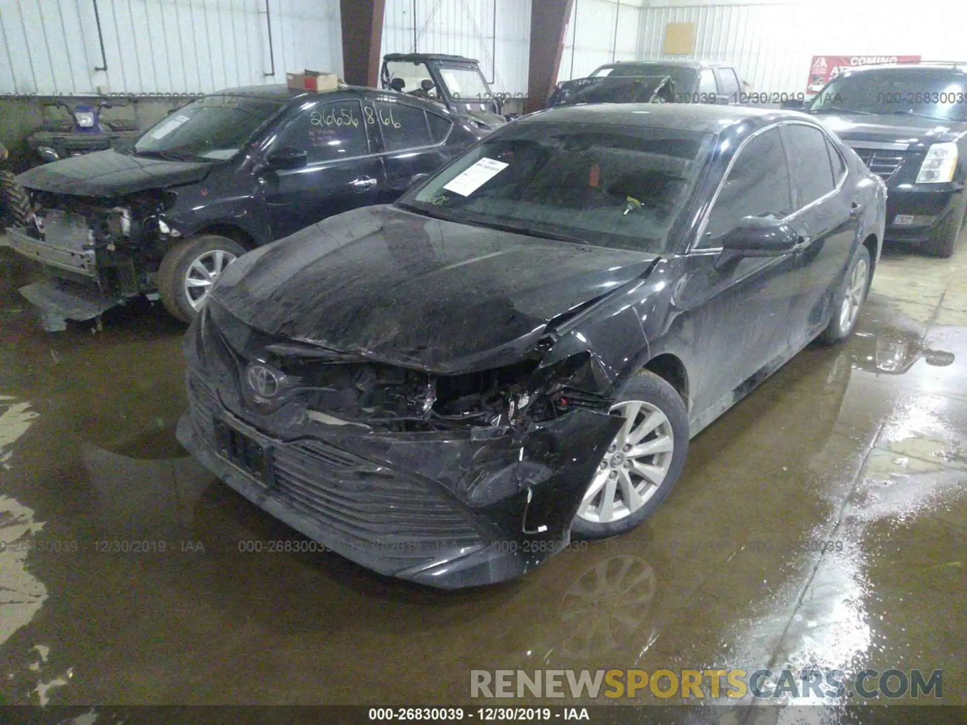 2 Photograph of a damaged car 4T1B11HK4KU217818 TOYOTA CAMRY 2019