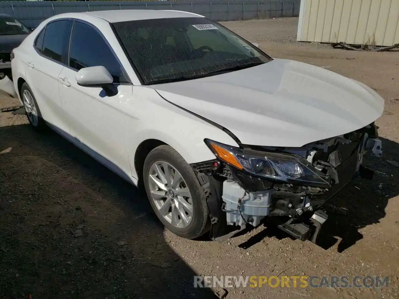 1 Photograph of a damaged car 4T1B11HK4KU217835 TOYOTA CAMRY 2019