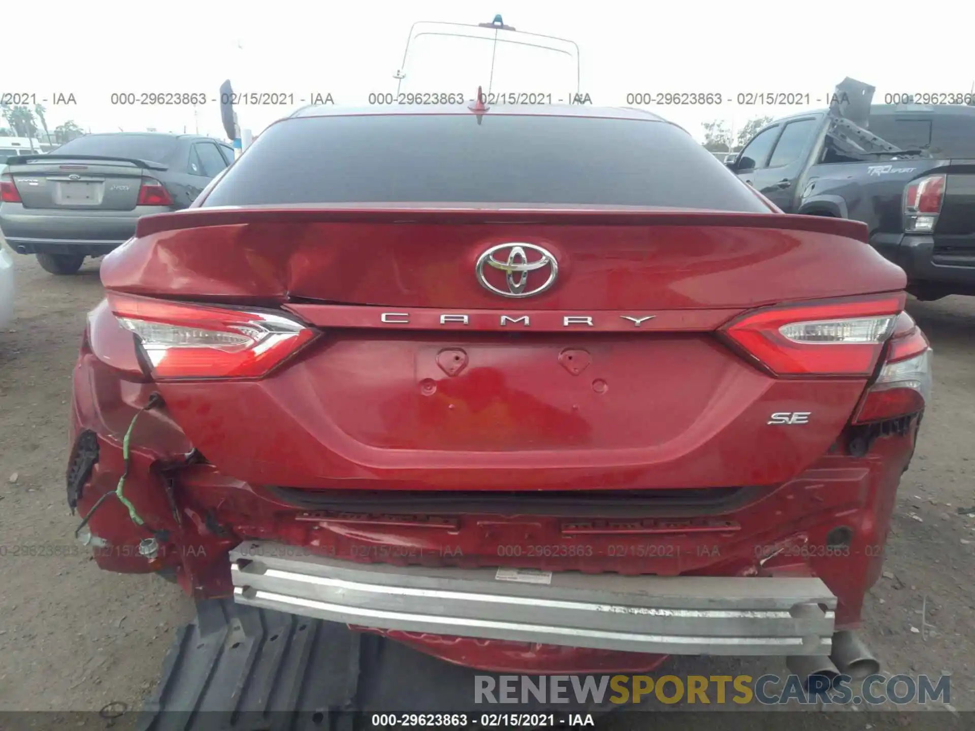 6 Photograph of a damaged car 4T1B11HK4KU218516 TOYOTA CAMRY 2019