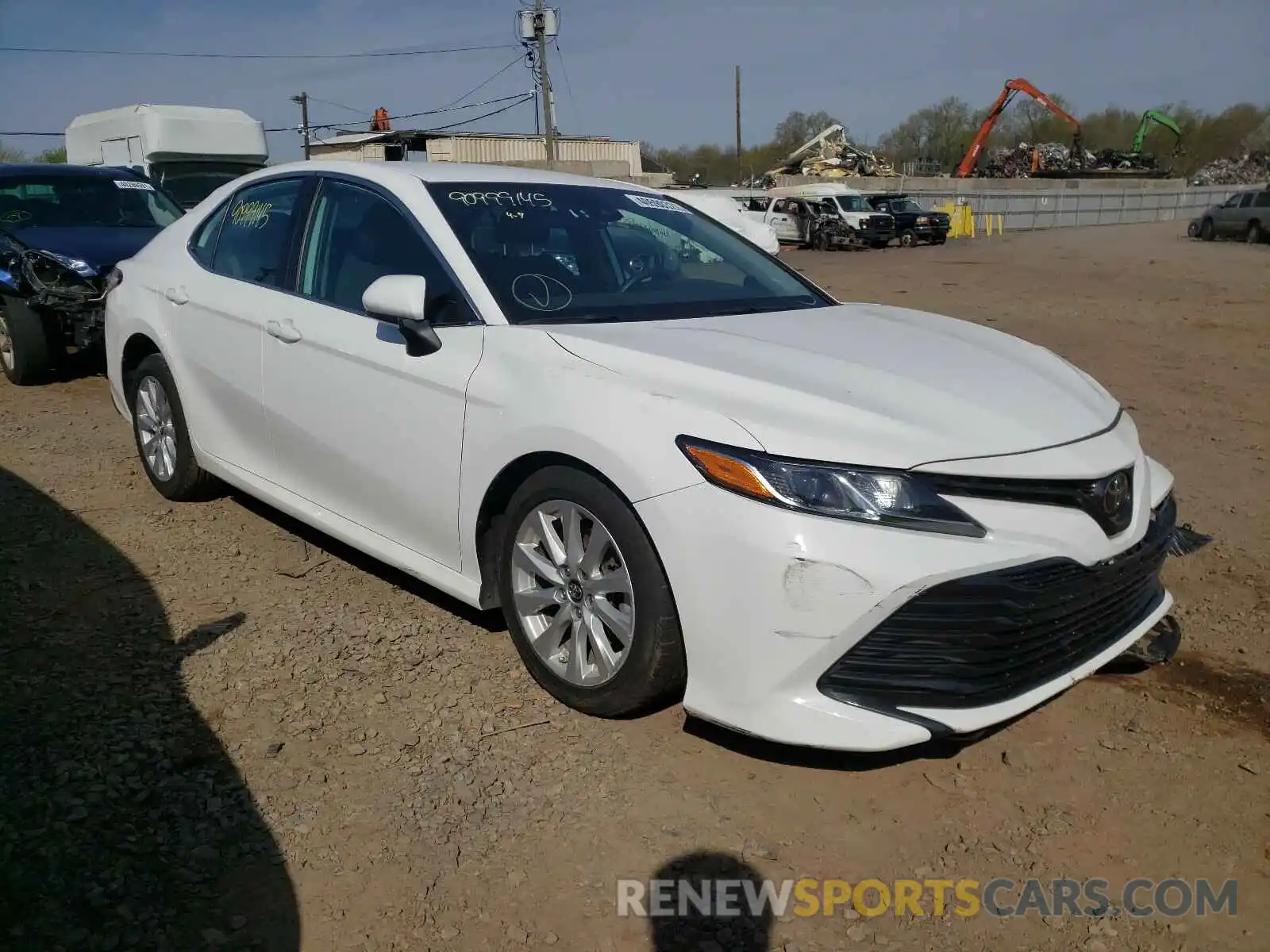 1 Photograph of a damaged car 4T1B11HK4KU219178 TOYOTA CAMRY 2019