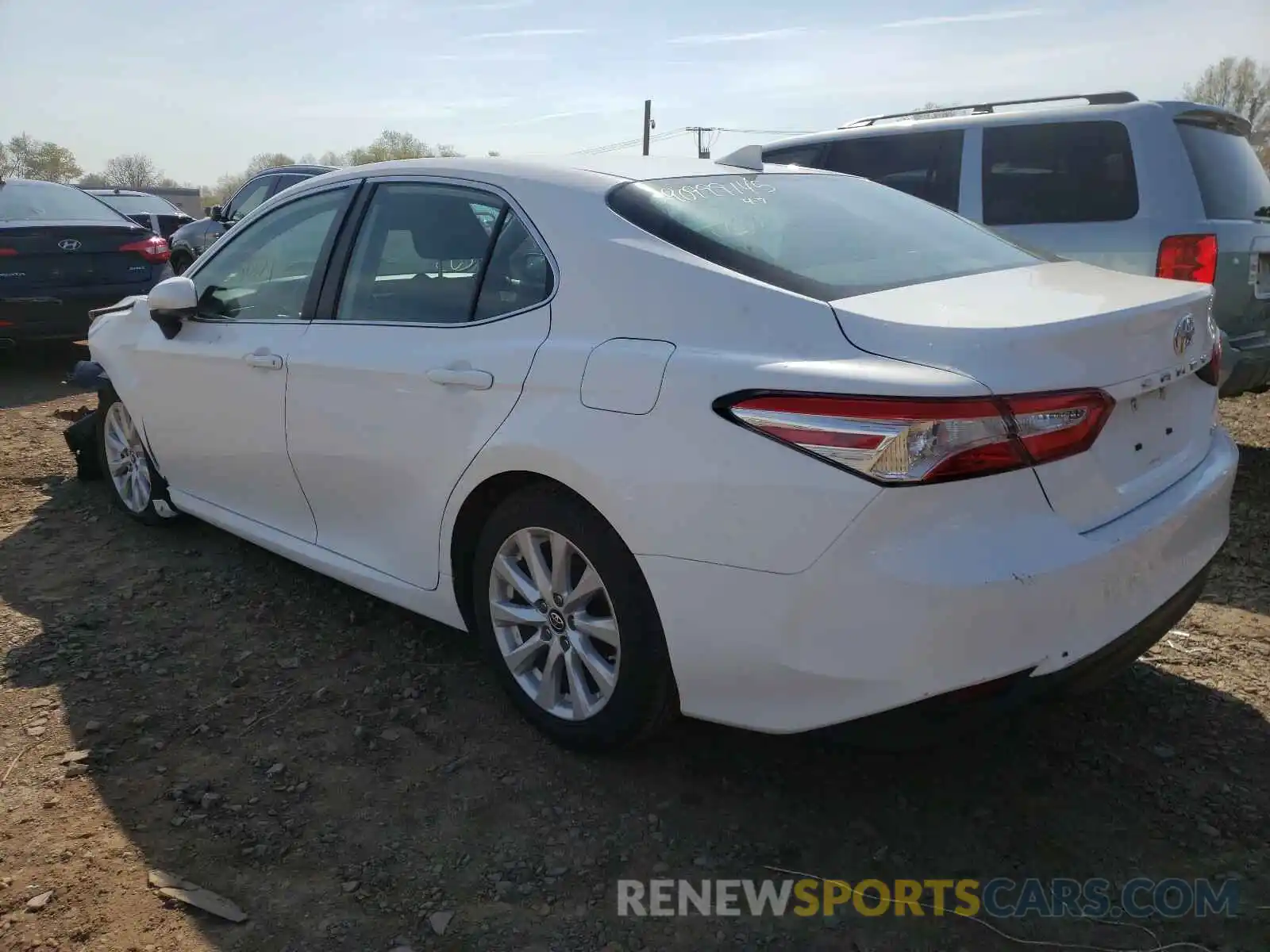 3 Photograph of a damaged car 4T1B11HK4KU219178 TOYOTA CAMRY 2019