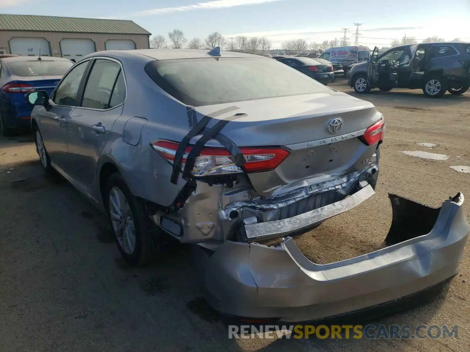 3 Photograph of a damaged car 4T1B11HK4KU221707 TOYOTA CAMRY 2019