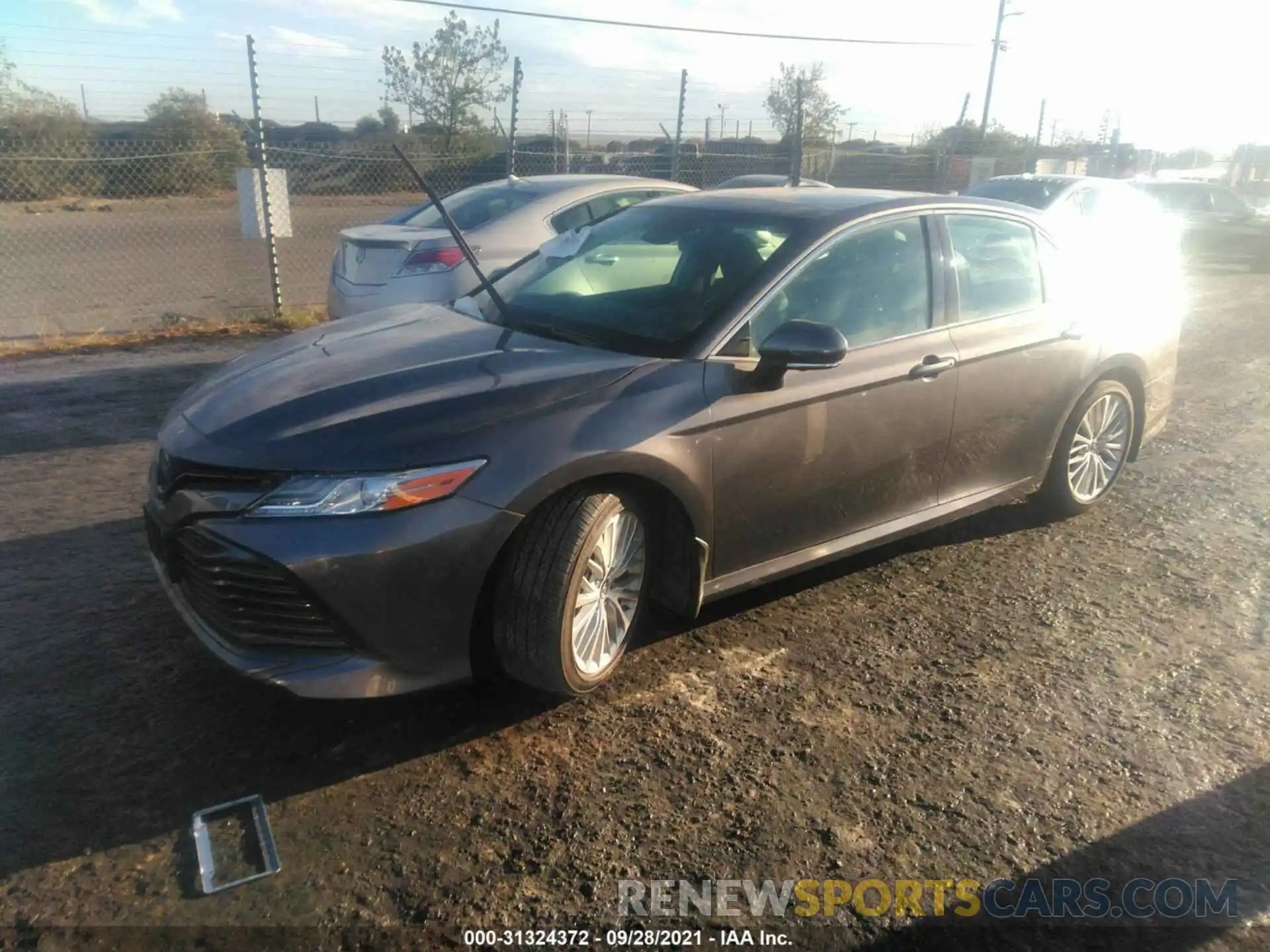 2 Photograph of a damaged car 4T1B11HK4KU222680 TOYOTA CAMRY 2019