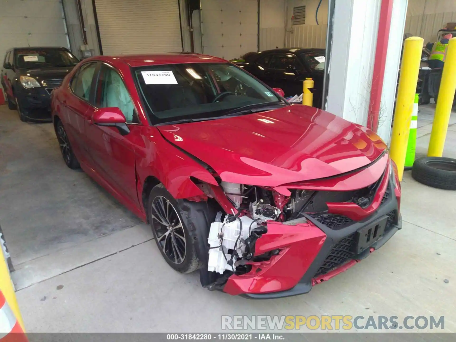 1 Photograph of a damaged car 4T1B11HK4KU222842 TOYOTA CAMRY 2019