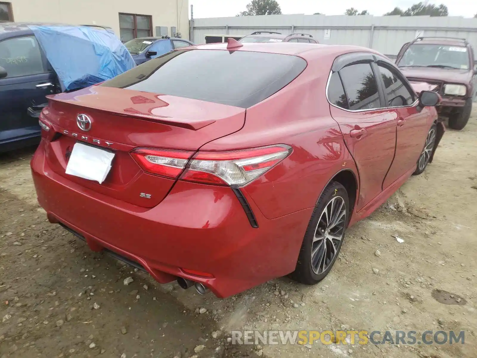 4 Photograph of a damaged car 4T1B11HK4KU223148 TOYOTA CAMRY 2019