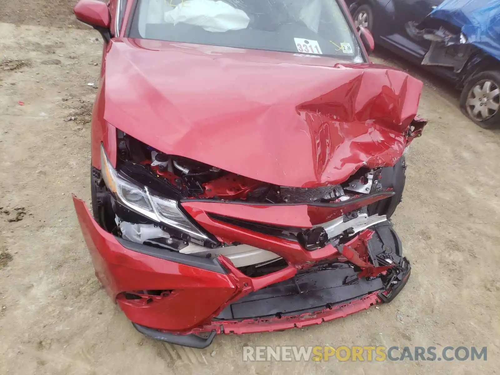 9 Photograph of a damaged car 4T1B11HK4KU223148 TOYOTA CAMRY 2019