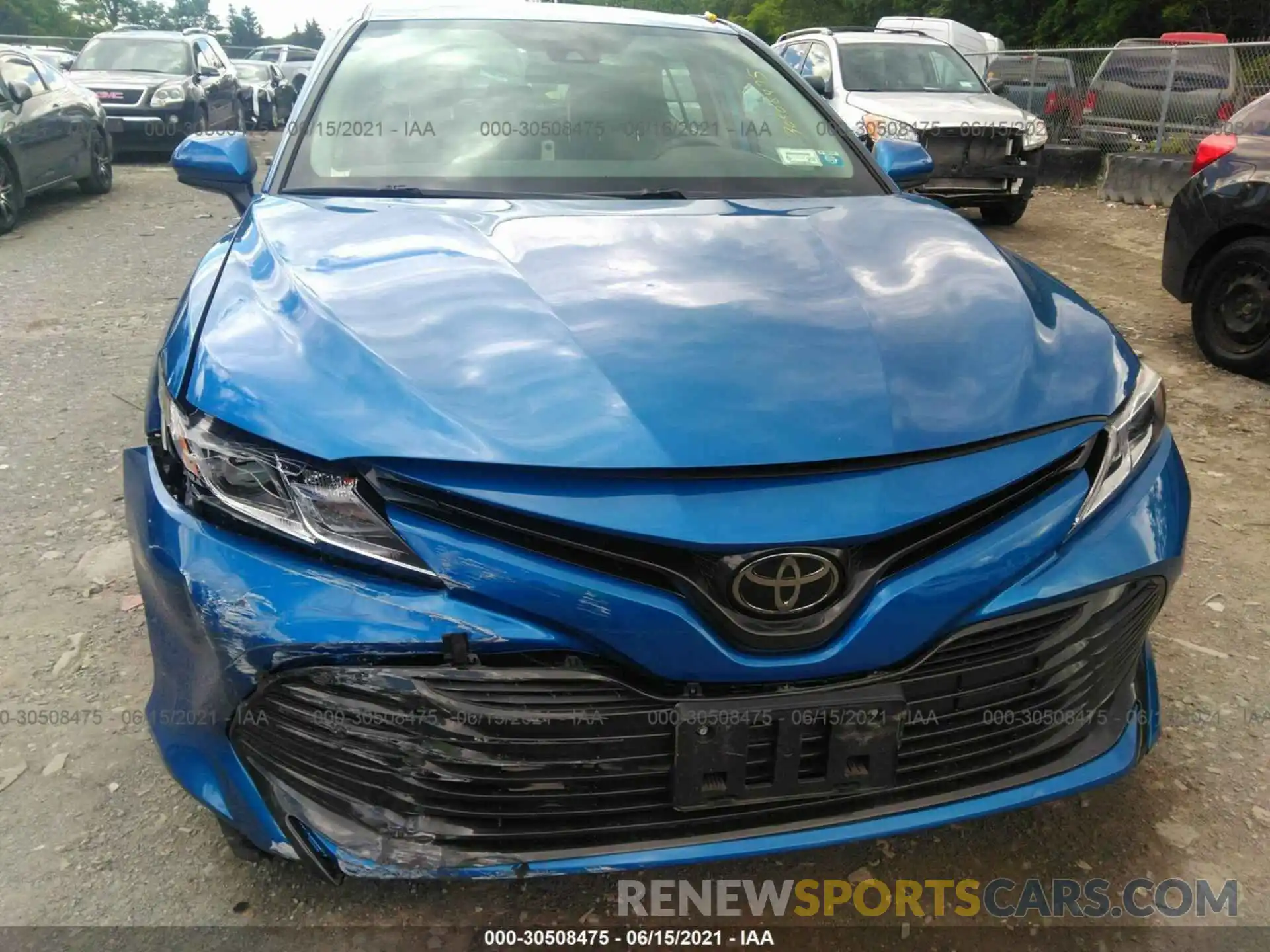 6 Photograph of a damaged car 4T1B11HK4KU223537 TOYOTA CAMRY 2019