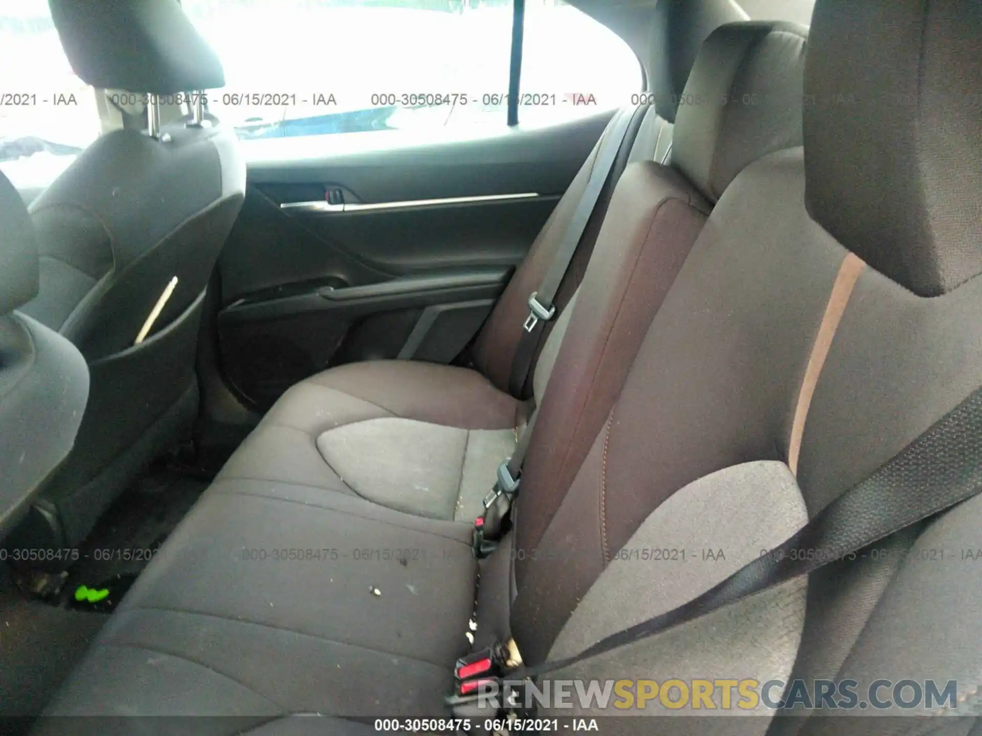 8 Photograph of a damaged car 4T1B11HK4KU223537 TOYOTA CAMRY 2019