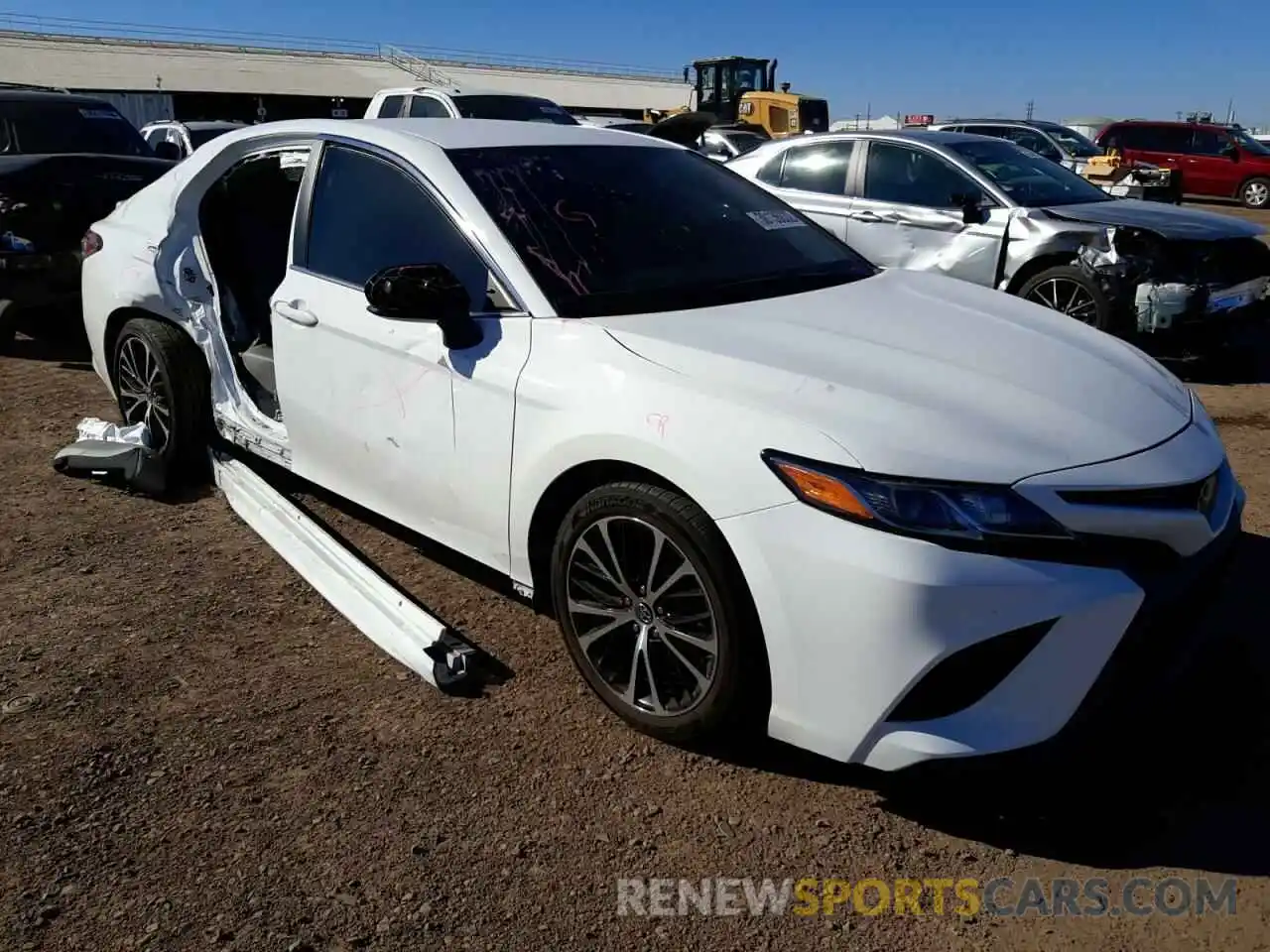 1 Photograph of a damaged car 4T1B11HK4KU223974 TOYOTA CAMRY 2019