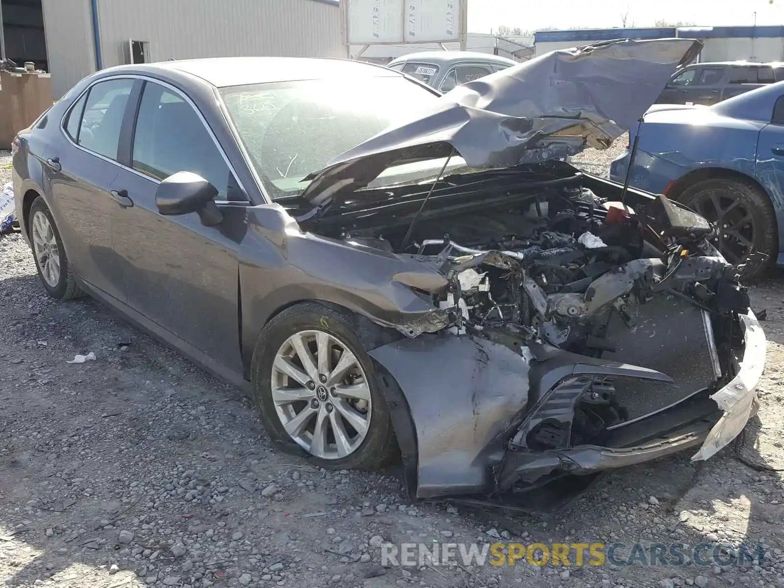 1 Photograph of a damaged car 4T1B11HK4KU224025 TOYOTA CAMRY 2019