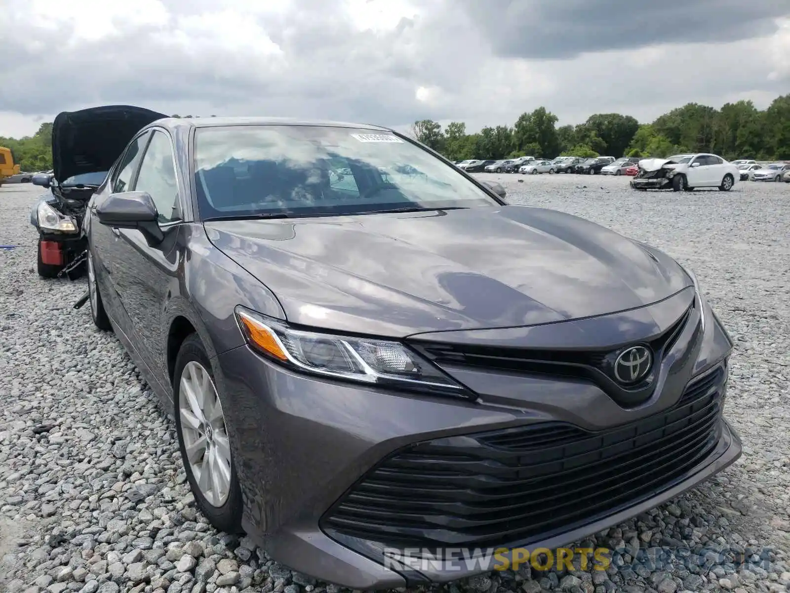 1 Photograph of a damaged car 4T1B11HK4KU224901 TOYOTA CAMRY 2019