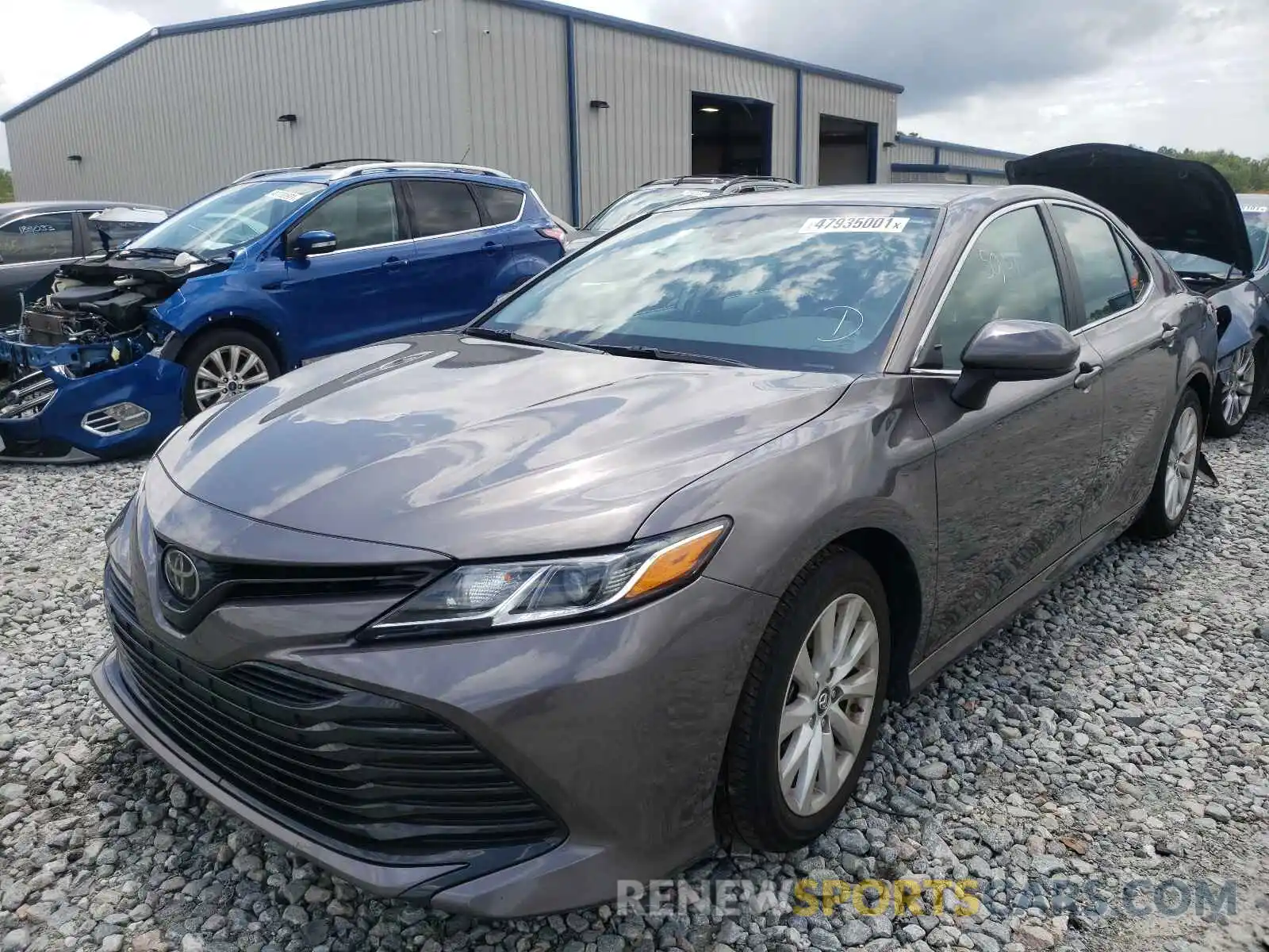 2 Photograph of a damaged car 4T1B11HK4KU224901 TOYOTA CAMRY 2019