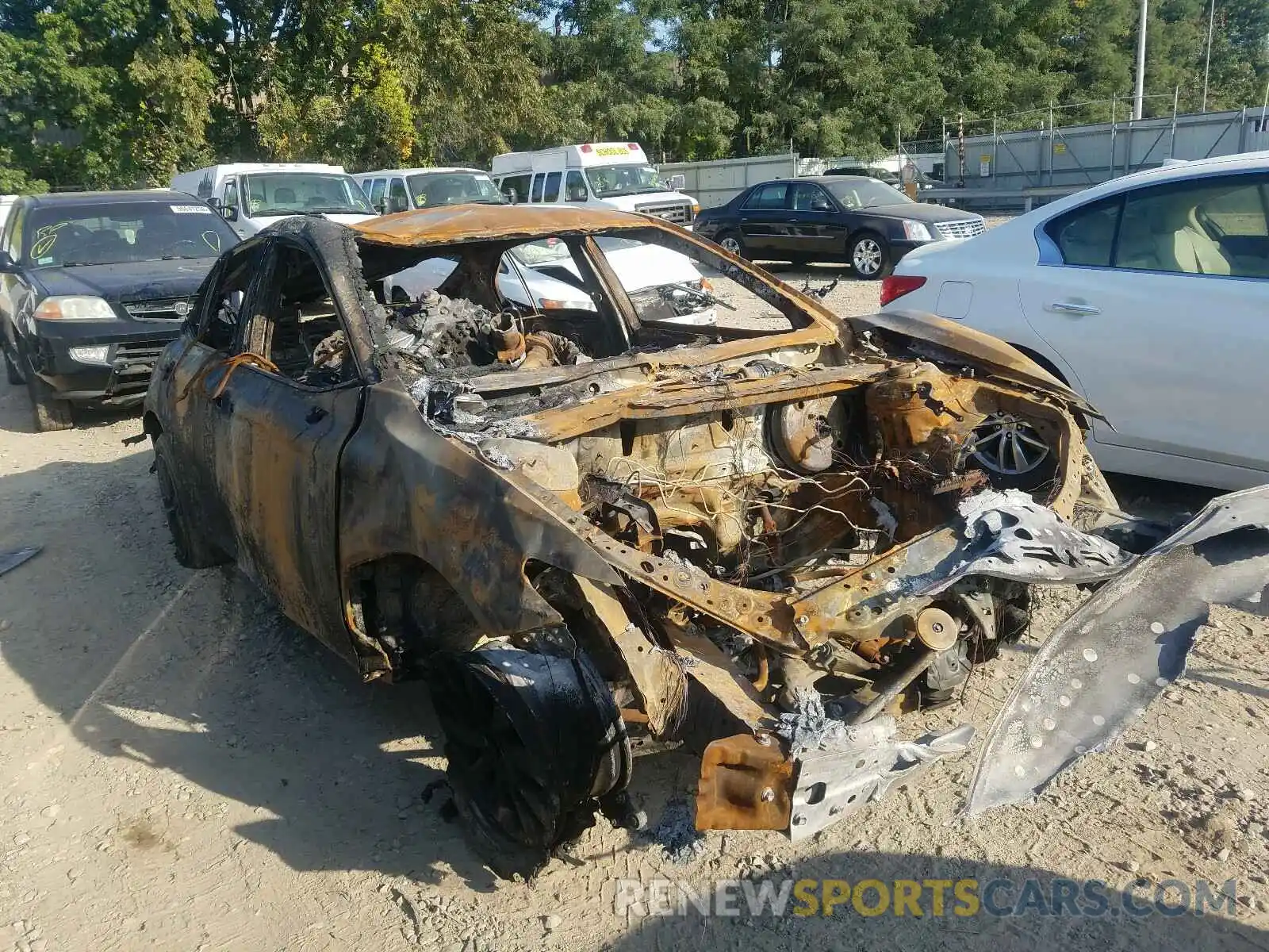 1 Photograph of a damaged car 4T1B11HK4KU226695 TOYOTA CAMRY 2019