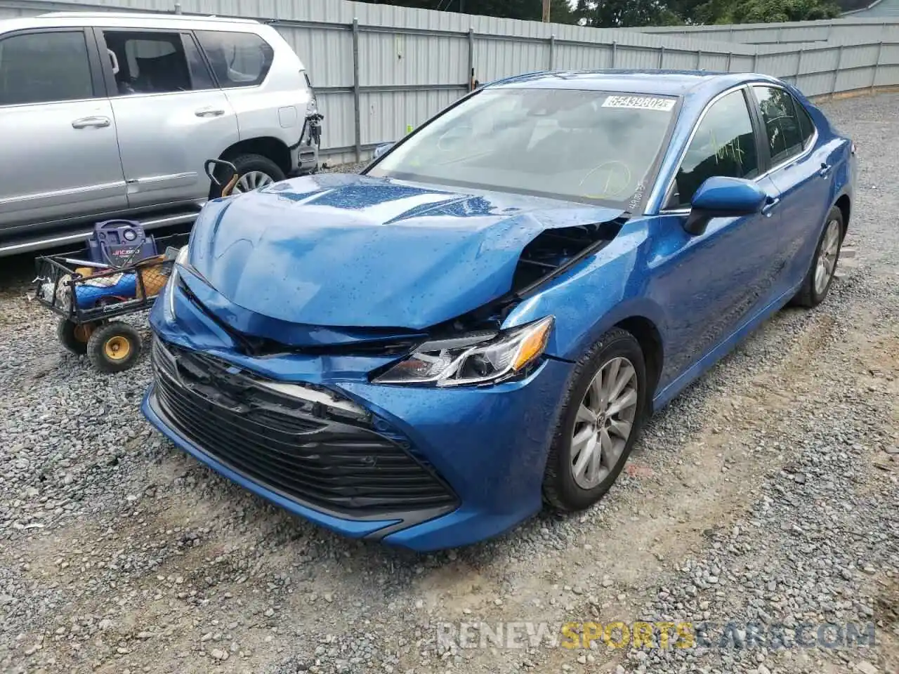 2 Фотография поврежденного автомобиля 4T1B11HK4KU227345 TOYOTA CAMRY 2019