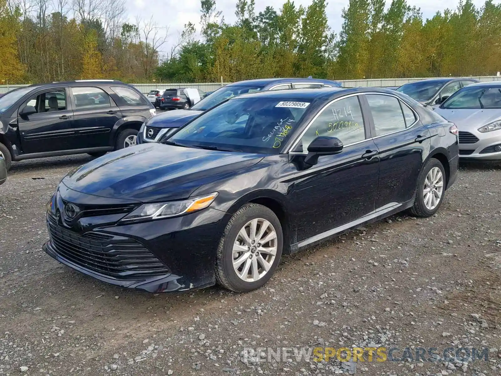 2 Photograph of a damaged car 4T1B11HK4KU227524 TOYOTA CAMRY 2019