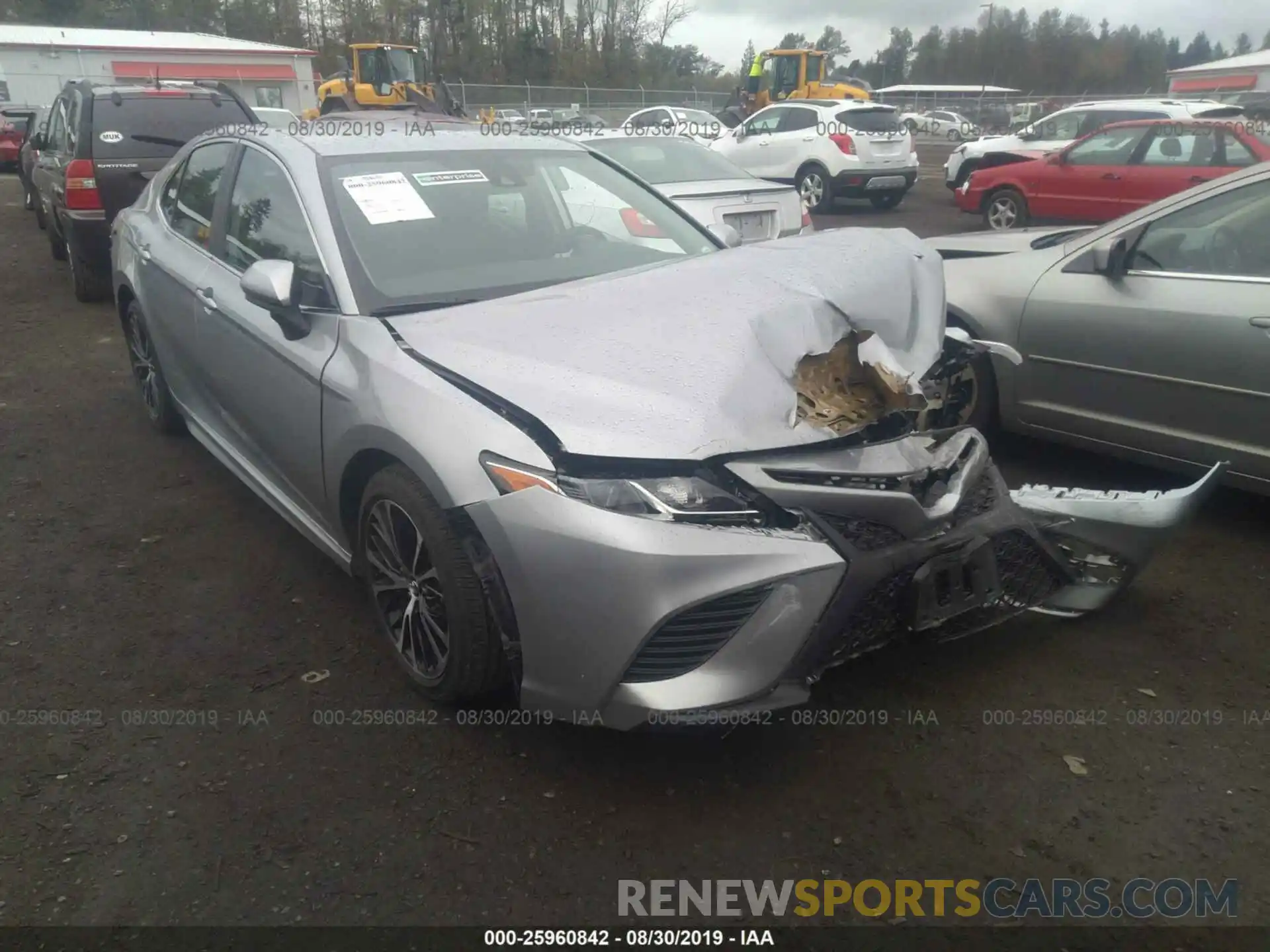 1 Photograph of a damaged car 4T1B11HK4KU227555 TOYOTA CAMRY 2019