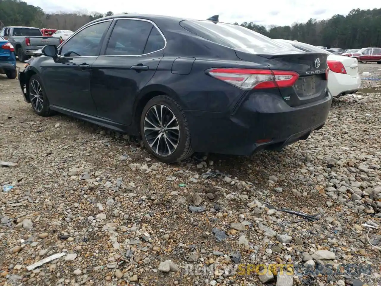 3 Photograph of a damaged car 4T1B11HK4KU228205 TOYOTA CAMRY 2019