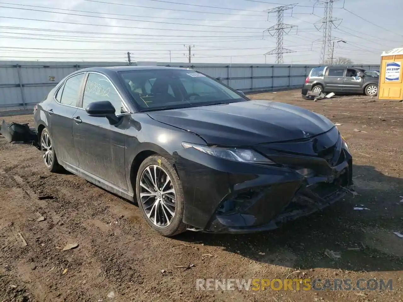 1 Photograph of a damaged car 4T1B11HK4KU228530 TOYOTA CAMRY 2019