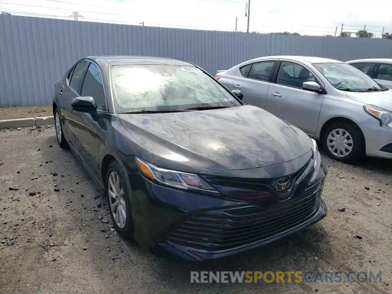 1 Photograph of a damaged car 4T1B11HK4KU228589 TOYOTA CAMRY 2019