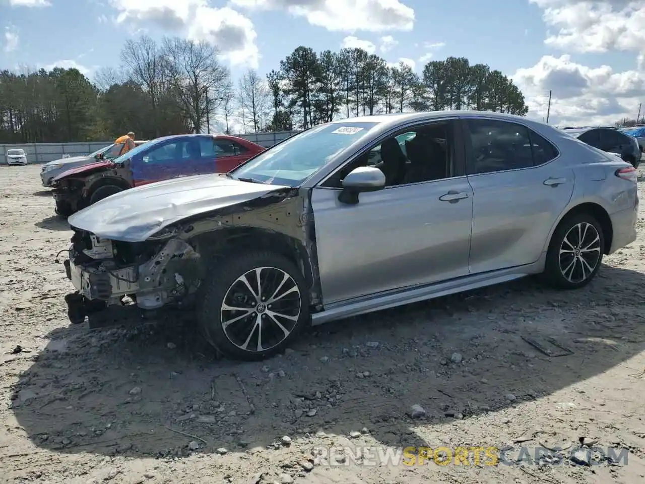 1 Photograph of a damaged car 4T1B11HK4KU229208 TOYOTA CAMRY 2019