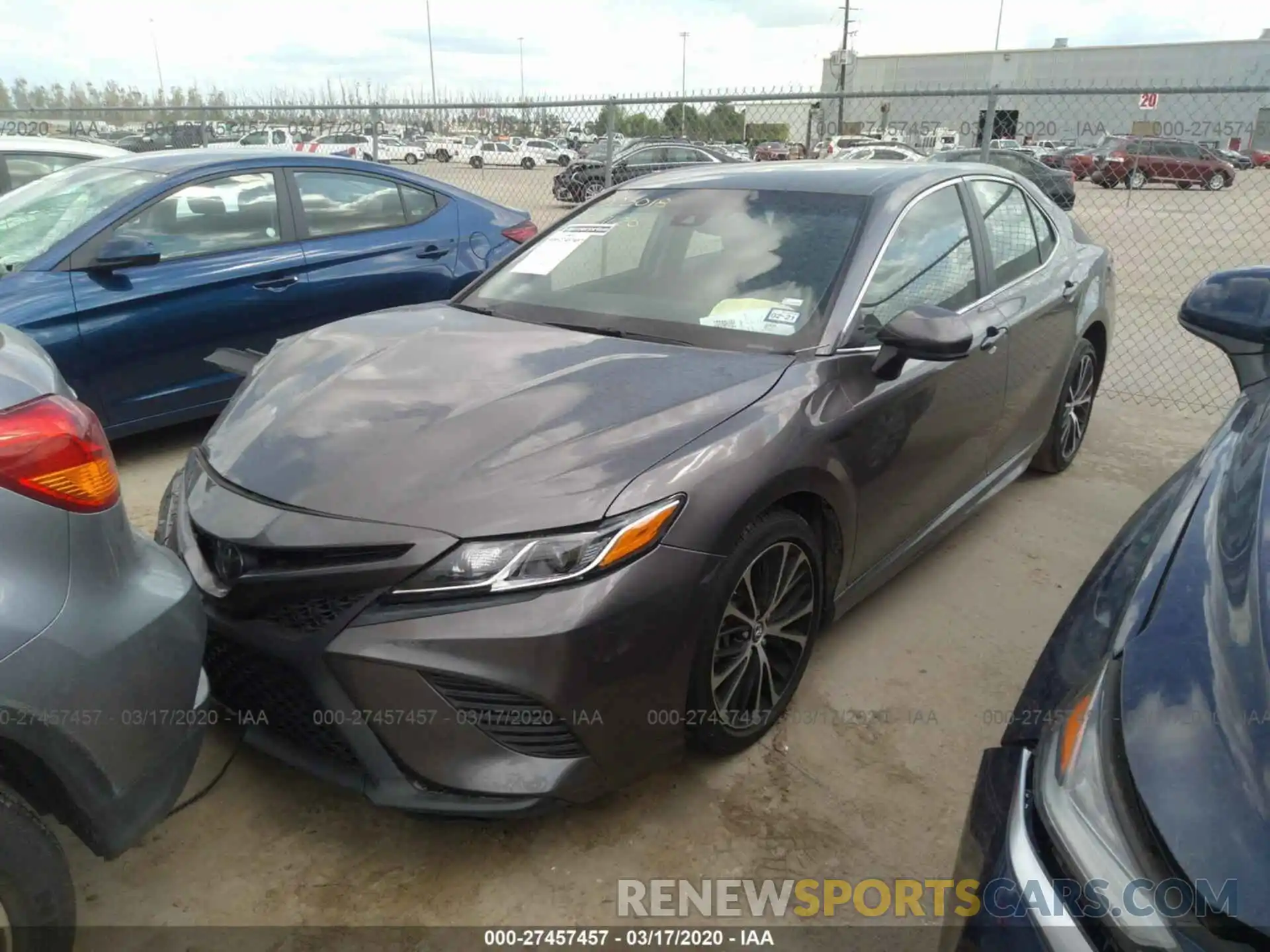 2 Photograph of a damaged car 4T1B11HK4KU229743 TOYOTA CAMRY 2019