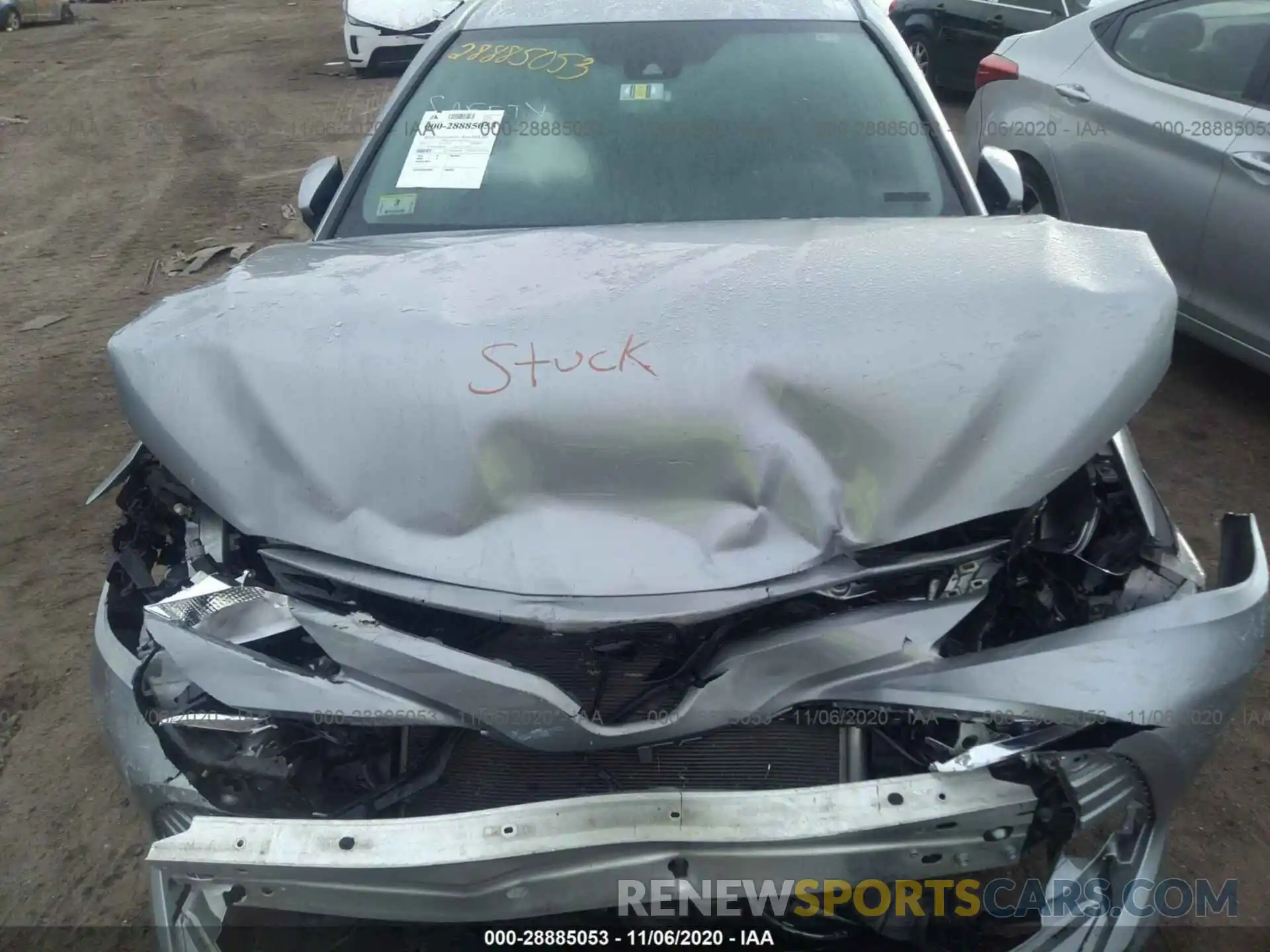 10 Photograph of a damaged car 4T1B11HK4KU229970 TOYOTA CAMRY 2019