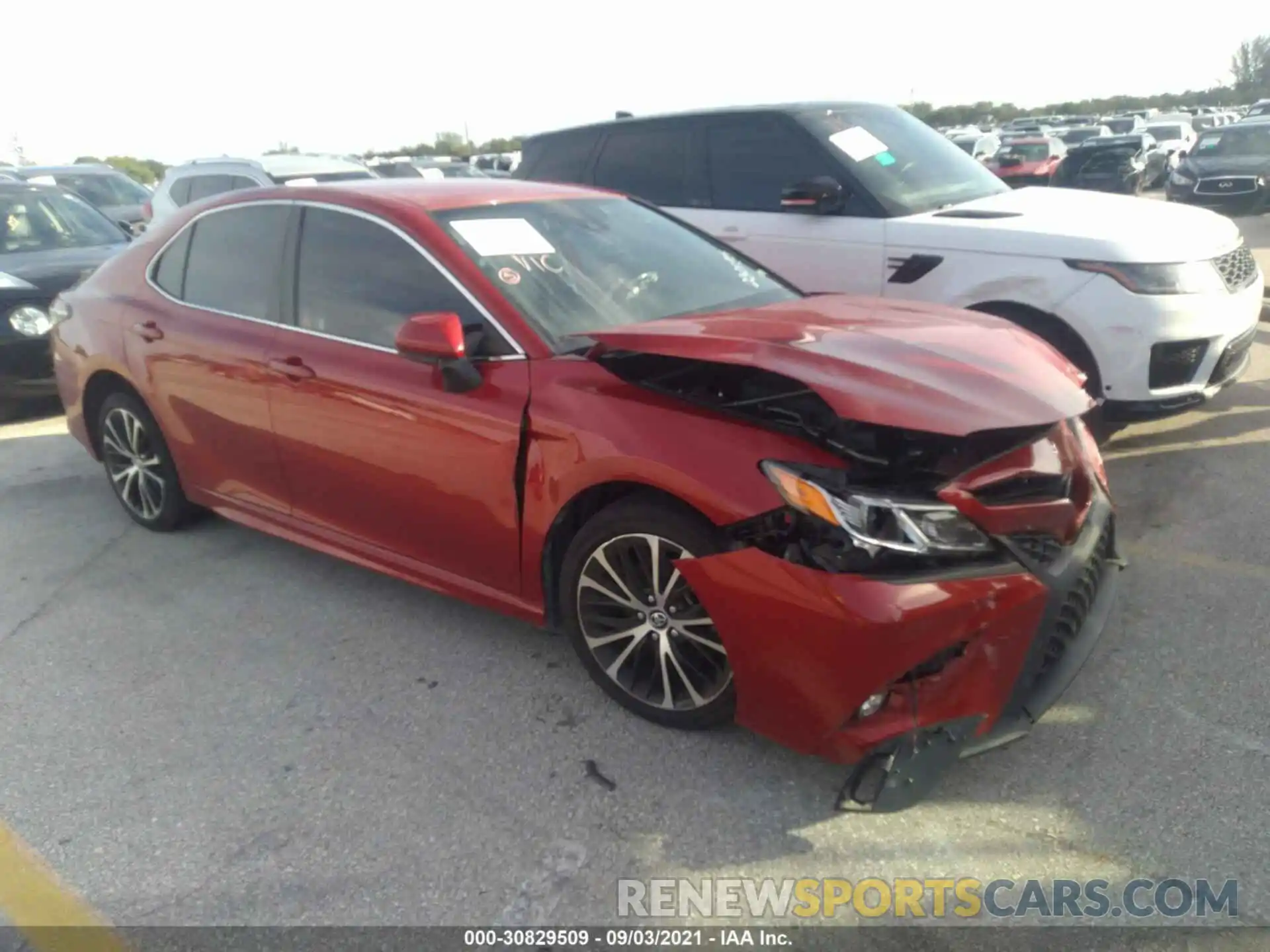 1 Photograph of a damaged car 4T1B11HK4KU230195 TOYOTA CAMRY 2019